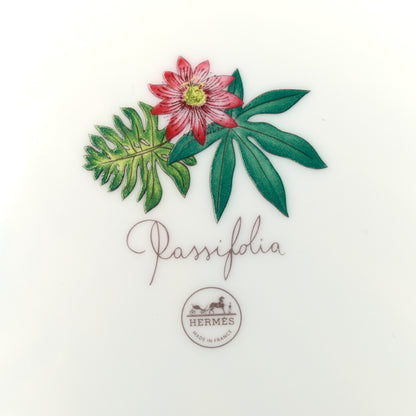 Hermes Porcelain Passifolia Dinner Plate N°2 Set of 2 4 of 5