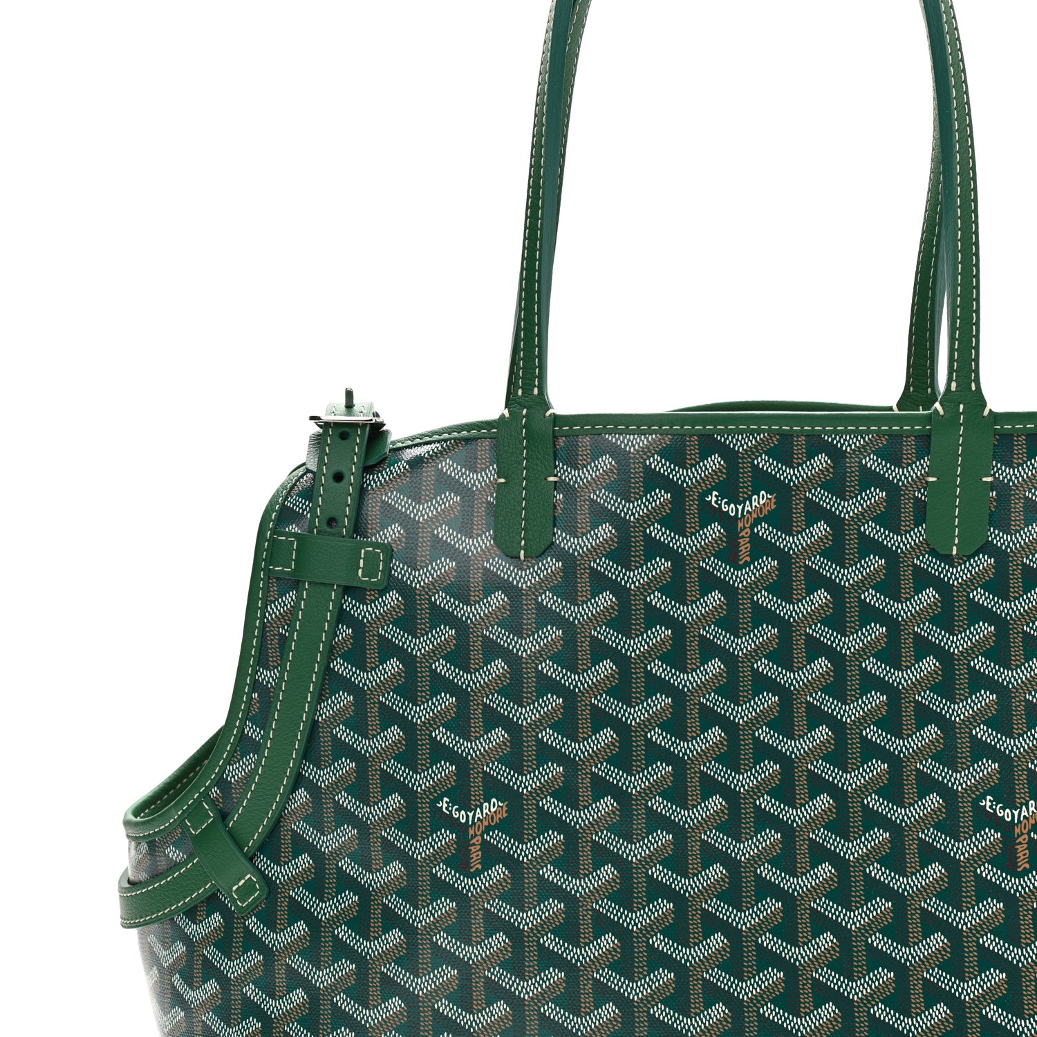 Goyard Goyardine Chien Gris Bag Green 7 of 10