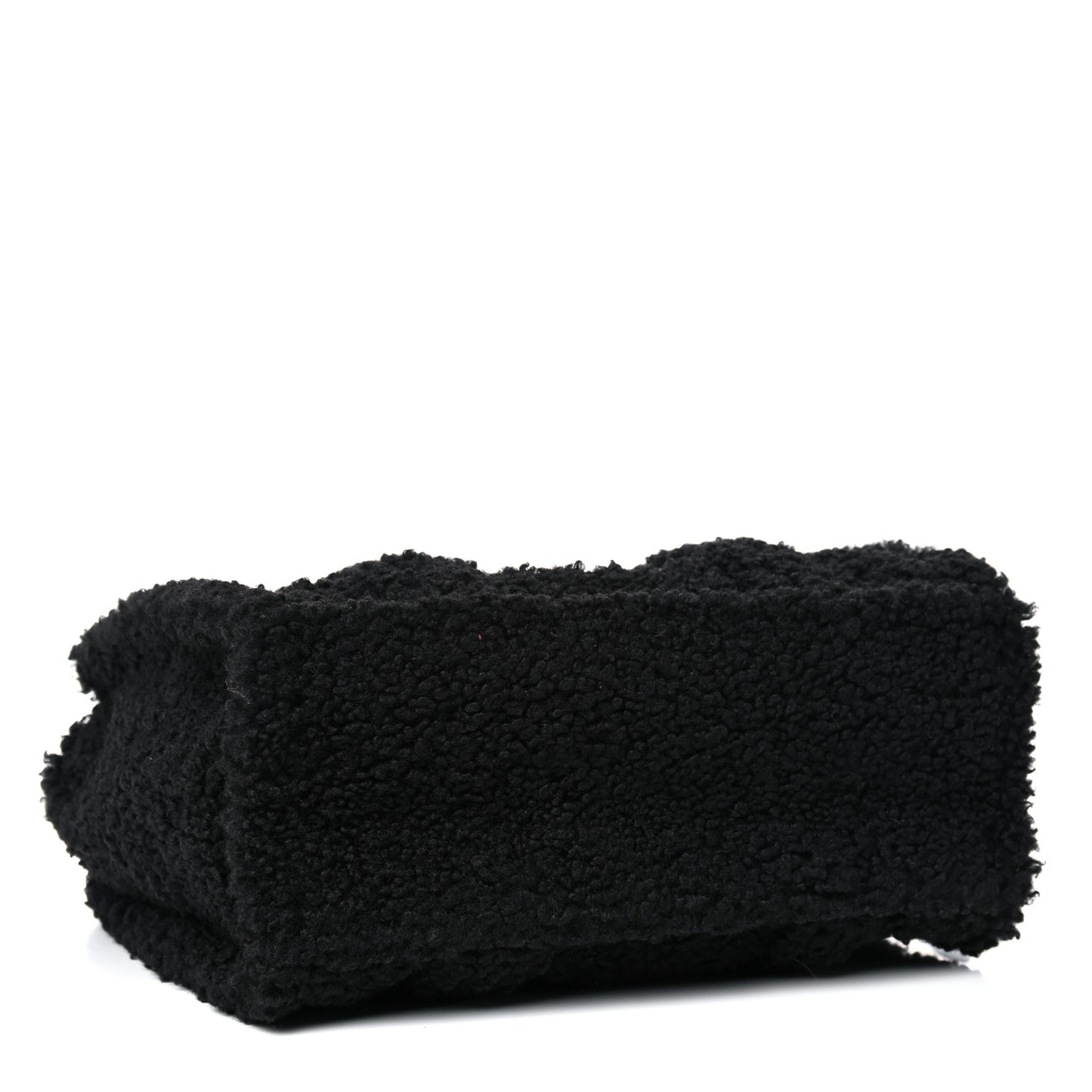 Polyester Cotton The Teddy Traveler Tote Bag Black