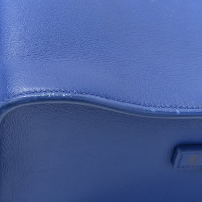 Saint Laurent Calfskin Small Monogram Cabas Blue Majorelle 15 of 15