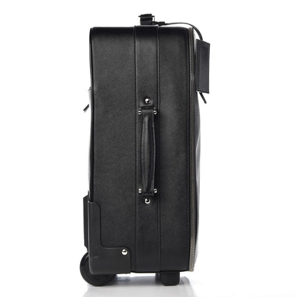 Prada Saffiano Travel Trolley Luggage Black 6 of 11