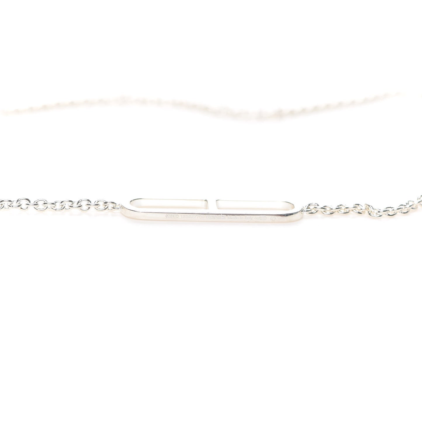 Sterling Silver Ever Chaine d'Ancre Long Lariat Necklace
