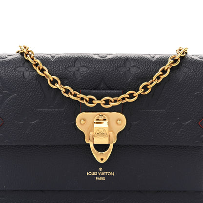 Louis Vuitton Empreinte Vavin Chain Wallet Marine Rouge 7 of 10