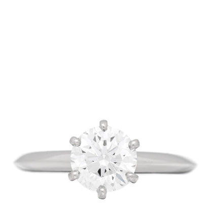 Tiffany Platinum Diamond 1.20ct Solitaire Engagement Ring 49 4.75 1 of 5