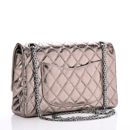 Chanel Metallic Aged Calfskin Quilted 2.55 Reissue 226 Gold 4 of 9