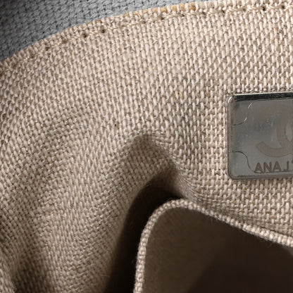 Chanel Mixed Fibers Small Deauville Tote Grey 6 of 10