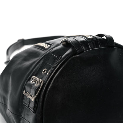 Saint Laurent Calfskin Medium Rider Bucket Bag Black 7 of 14