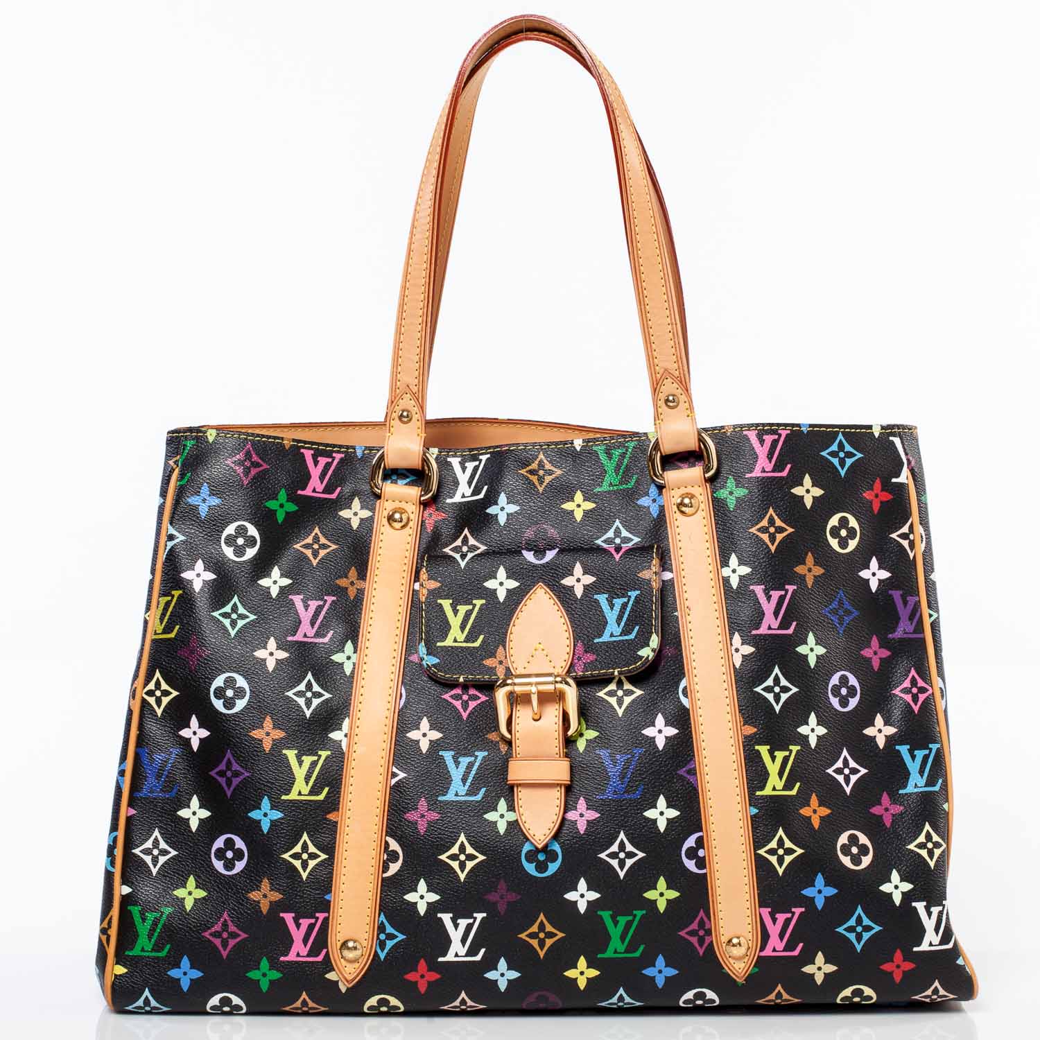 Louis Vuitton Monogram Multicolor Aurelia GM Black 1 of 17