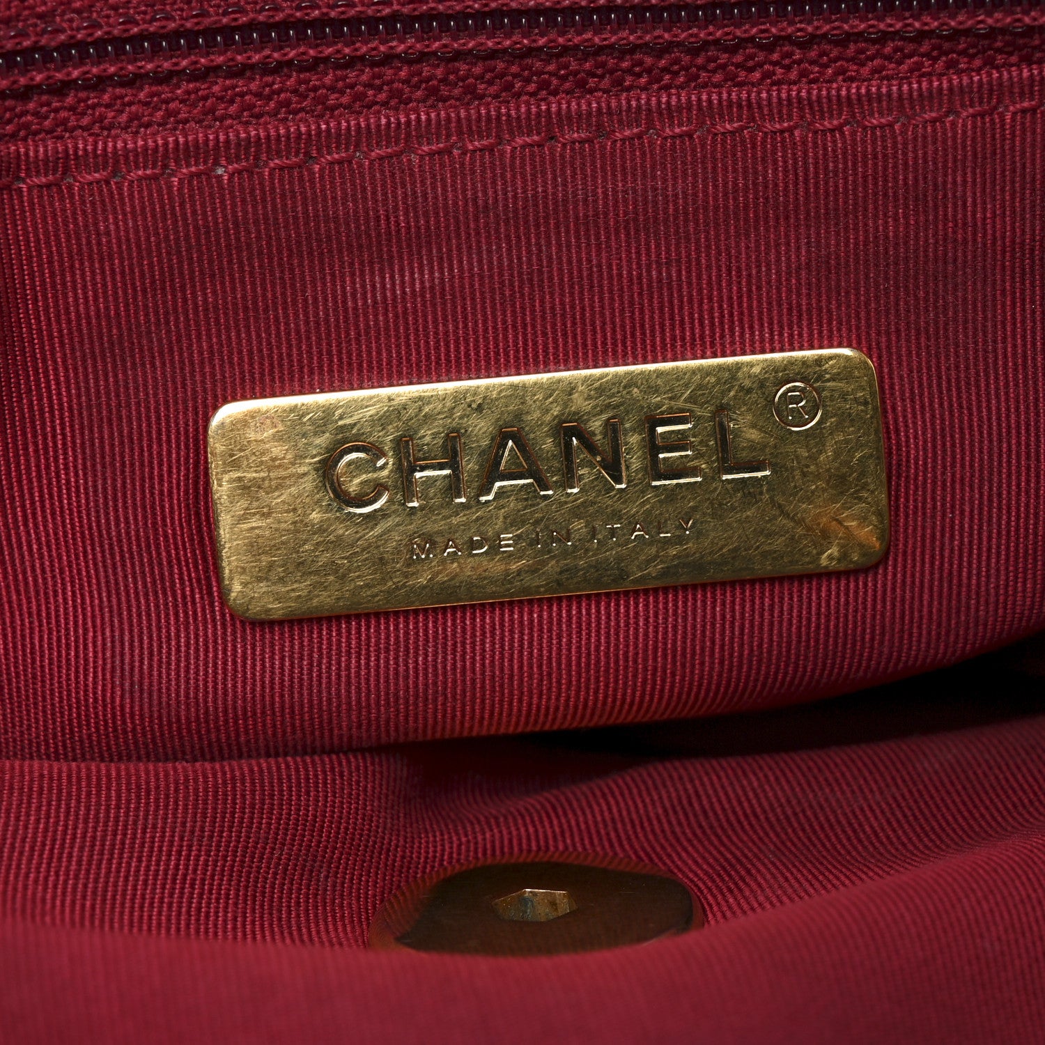 Chanel Lambskin Quilted Medium Chanel 19 Flap Black 6 of 10