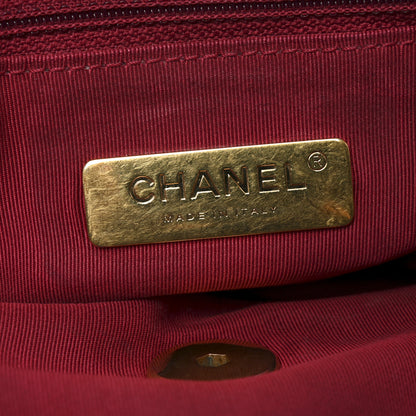Chanel Lambskin Quilted Medium Chanel 19 Flap Black 6 of 10