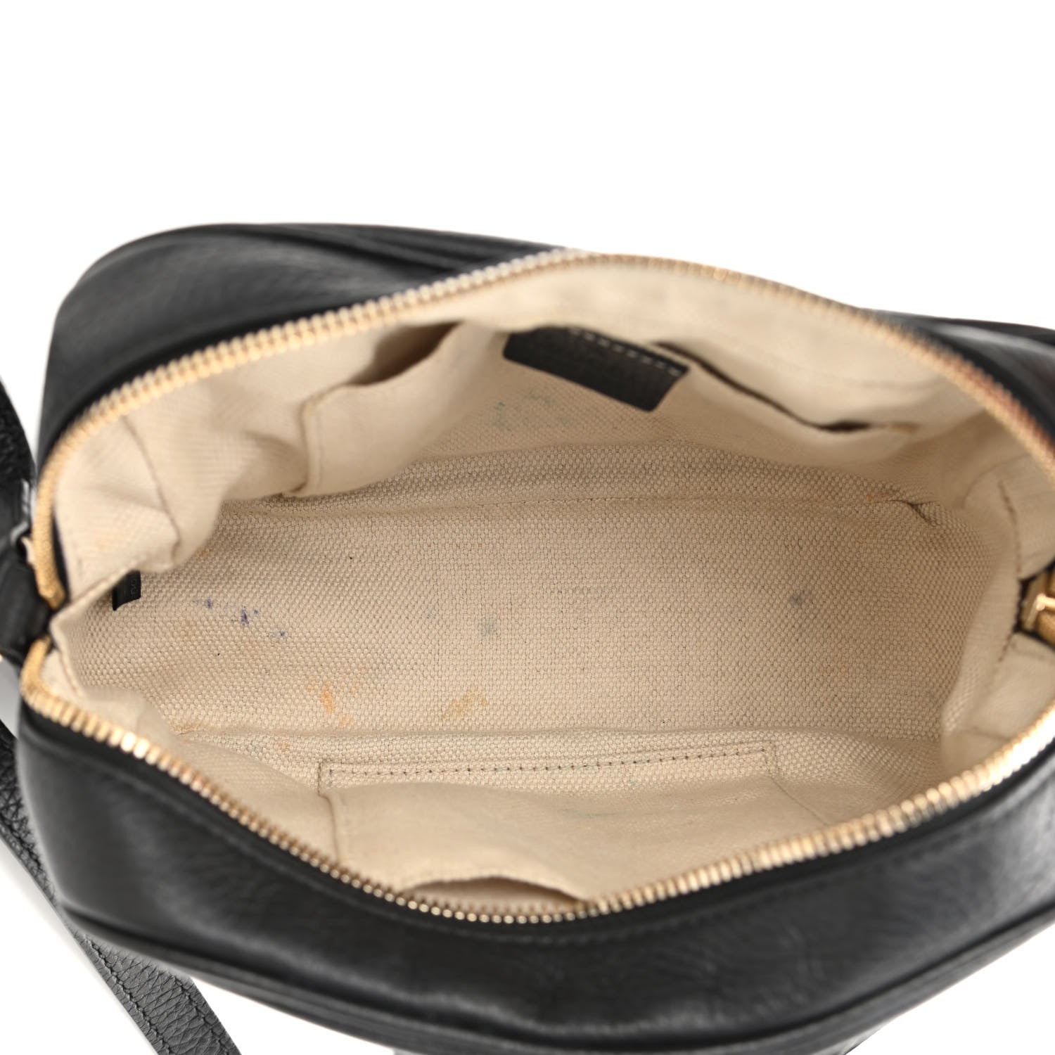 Gucci Pebbled Calfskin Small Soho Disco Bag Black 4 of 13