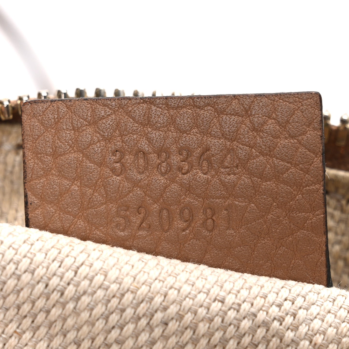Pebbled Calfskin Small Soho Disco Bag Rose Beige