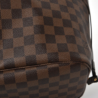 Louis Vuitton Damier Ebene Neo Neverfull MM Rose Ballerine 11 of 11
