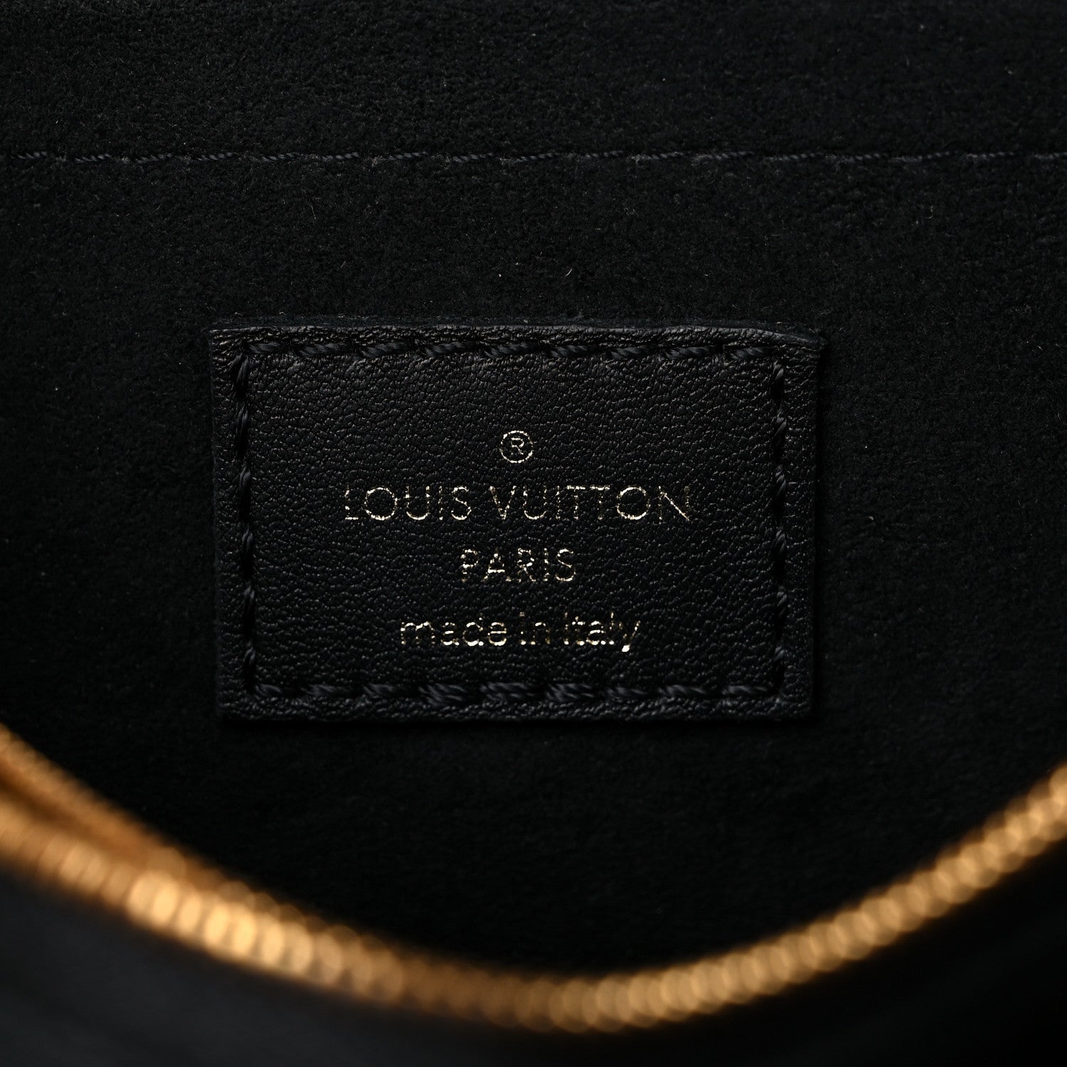 Louis Vuitton Calfskin LV New Wave Chain Bag Black 6 of 15