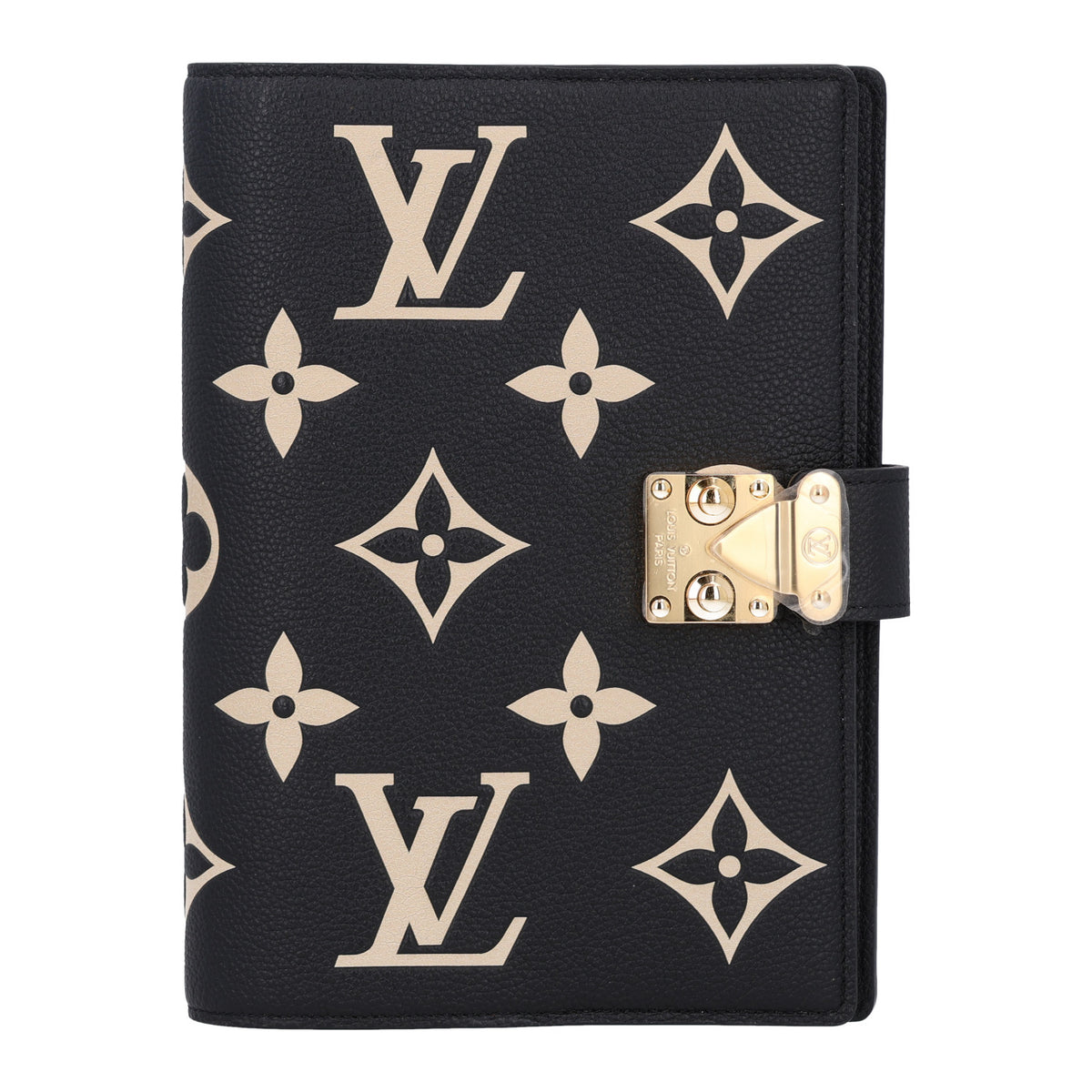 Empreinte Monogram Giant Paul Notebook Cover MM Black Beige