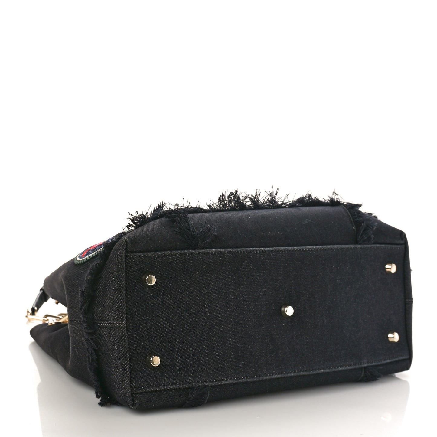 Denim Dior D Light Tote Multi