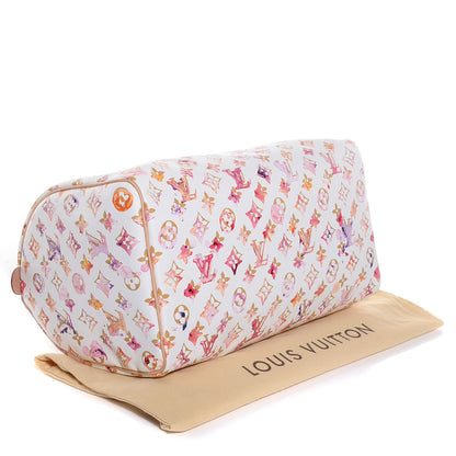 Louis Vuitton Watercolor Aquarelle Speedy 35 White 4 of 7