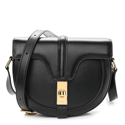Celine Satinated Calfskin Besace Small 16 Black 1 of 8