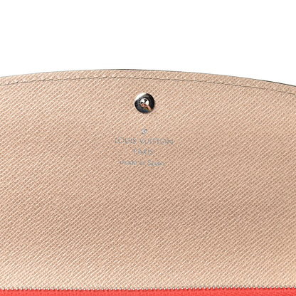 Louis Vuitton Epi Emilie Wallet Coquelicot 6 of 7