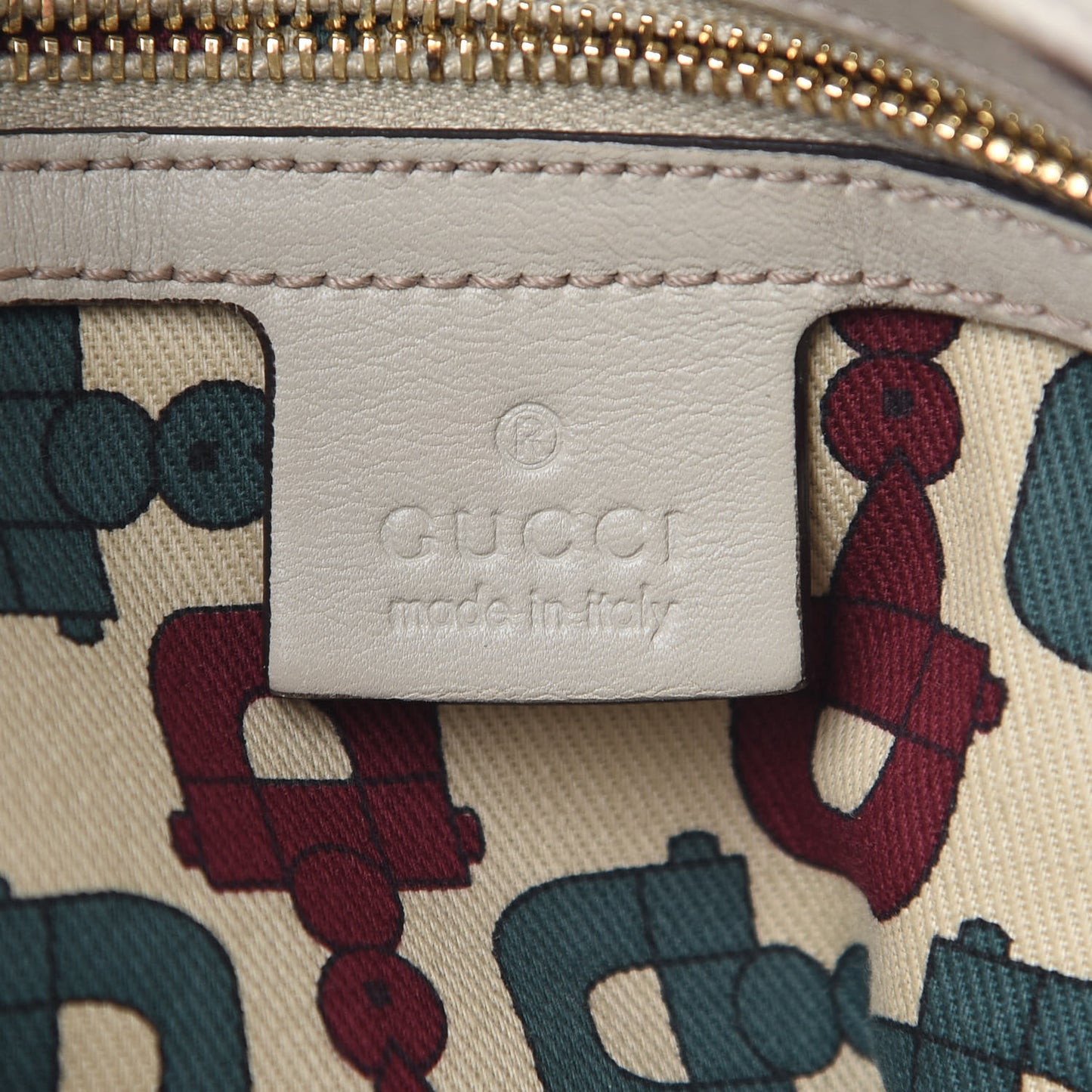 Guccissima Hysteria Tote Off White