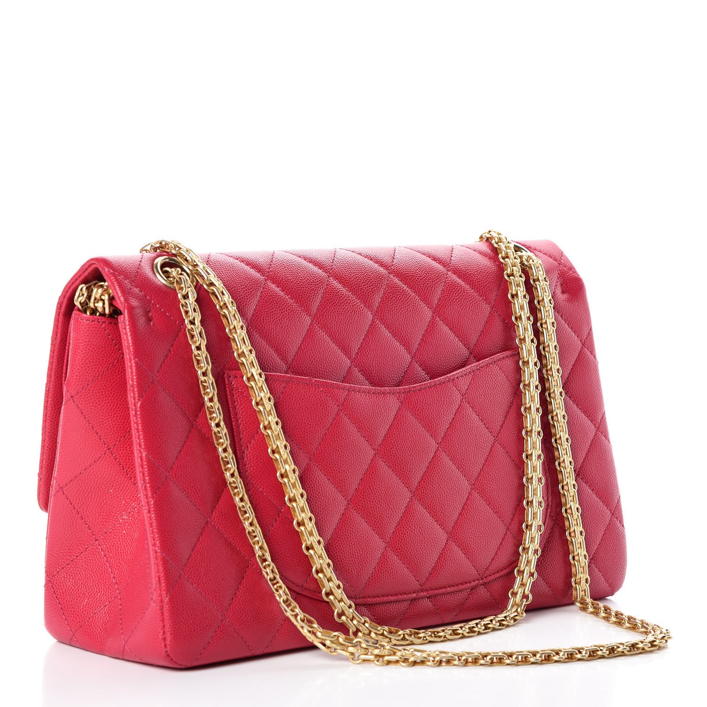 Caviar Quilted 2.55 Reissue 226 Flap Dark Pink