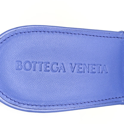 Bottega Veneta Nappa Maxi Intrecciato Lido 90mm Mule Sandals 37.5 Indigo 8 of 9