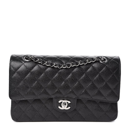 Chanel Caviar Quilted Medium Double Flap Black 1 of 11