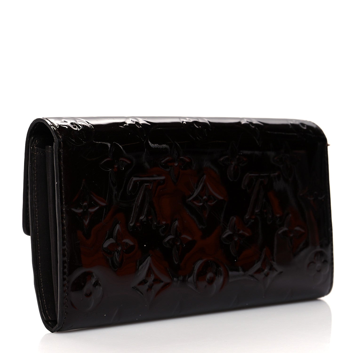 Louis Vuitton Vernis Sarah Wallet Amarante 3 of 12