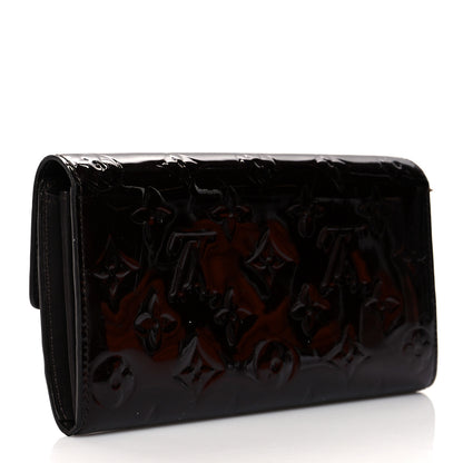 Louis Vuitton Vernis Sarah Wallet Amarante 3 of 12