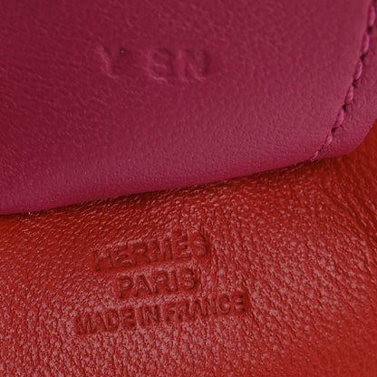 Hermes Milo Lambskin Grigri Rodeo Horse Bag Charm GM Rouge Indien Rubis Rose Mexico 3 of 4