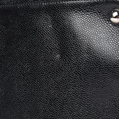 Chanel Caviar Quilted Large CC Timeless Bowler Black 10 of 12
