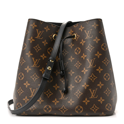 Louis Vuitton Monogram Neonoe MM Black 1 of 11
