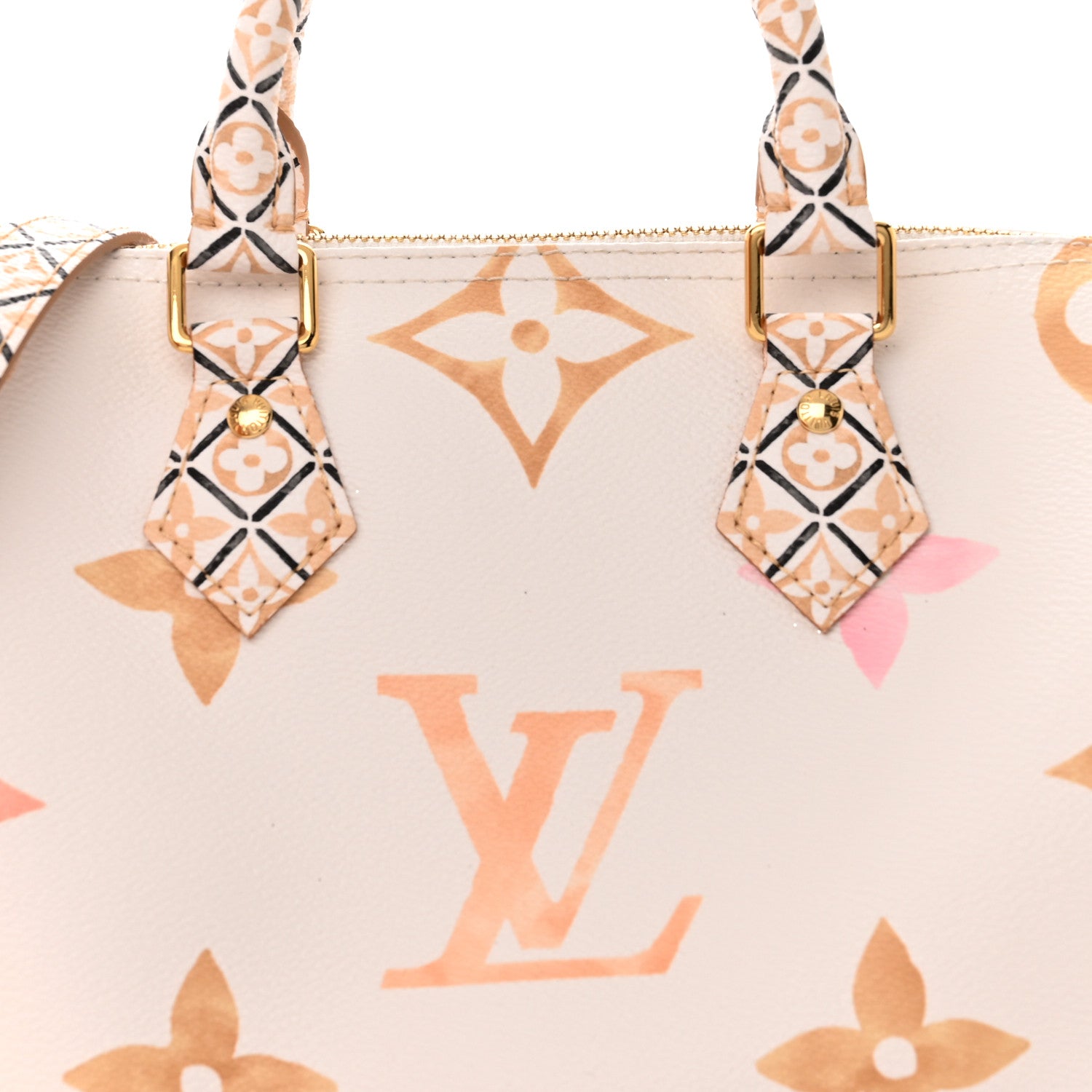 Louis Vuitton Monogram Giant By The Pool 2.0 Speedy Bandouliere 25 Beige 8 of 11