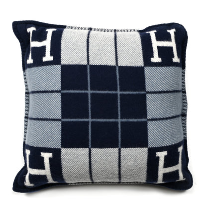 Hermes Wool Cashmere Avalon III Pillow PM Ecru Caban 2 of 3