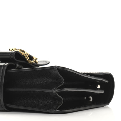 Chloe Shiny Goatskin Calfskin Aby Chain Shoulder Bag Black 11 of 11