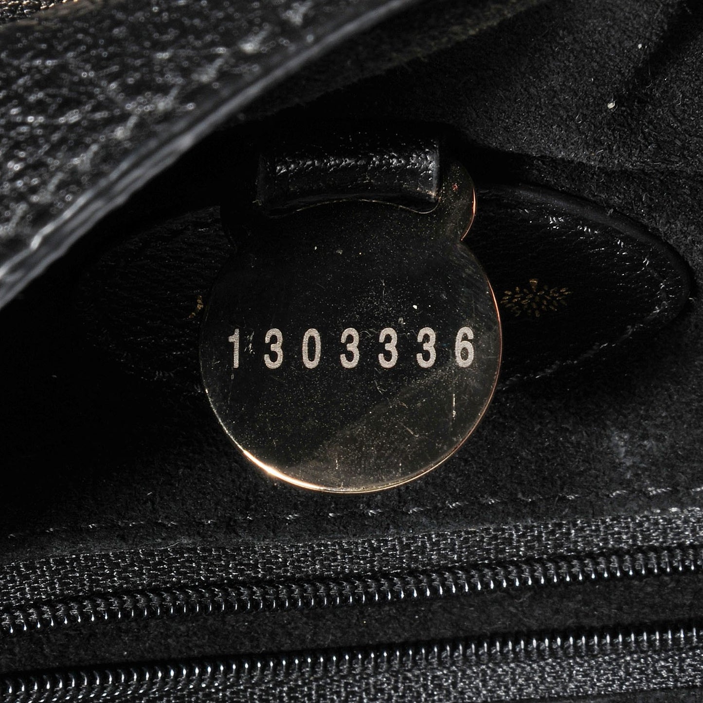 Soft Grain Leather Lily Flap Black