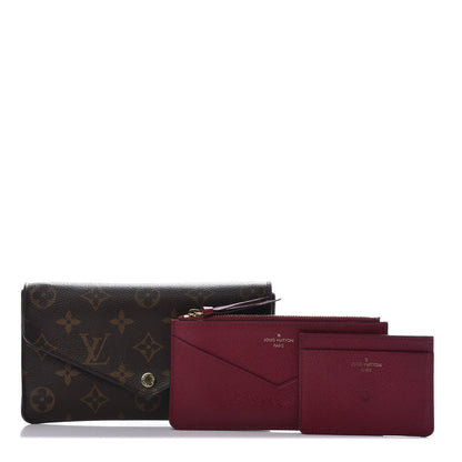 Louis Vuitton Monogram Jeanne Wallet Fuchsia 2 of 13