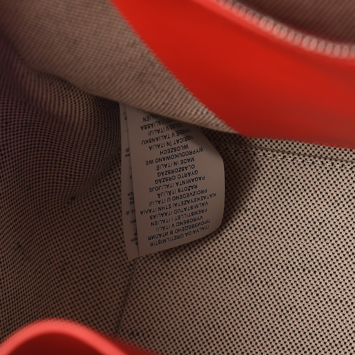 Vitello Palazzo Empire Bag Red Blue Black