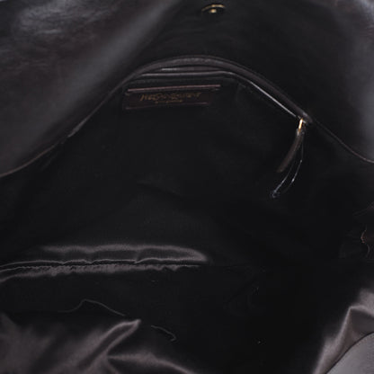 Saint Laurent Calfskin Tribute Tote Brown 5 of 7