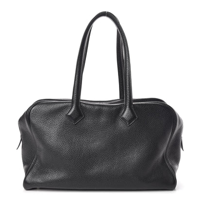 Hermes Taurillon Clemence Victoria II 35 Black 1 of 10