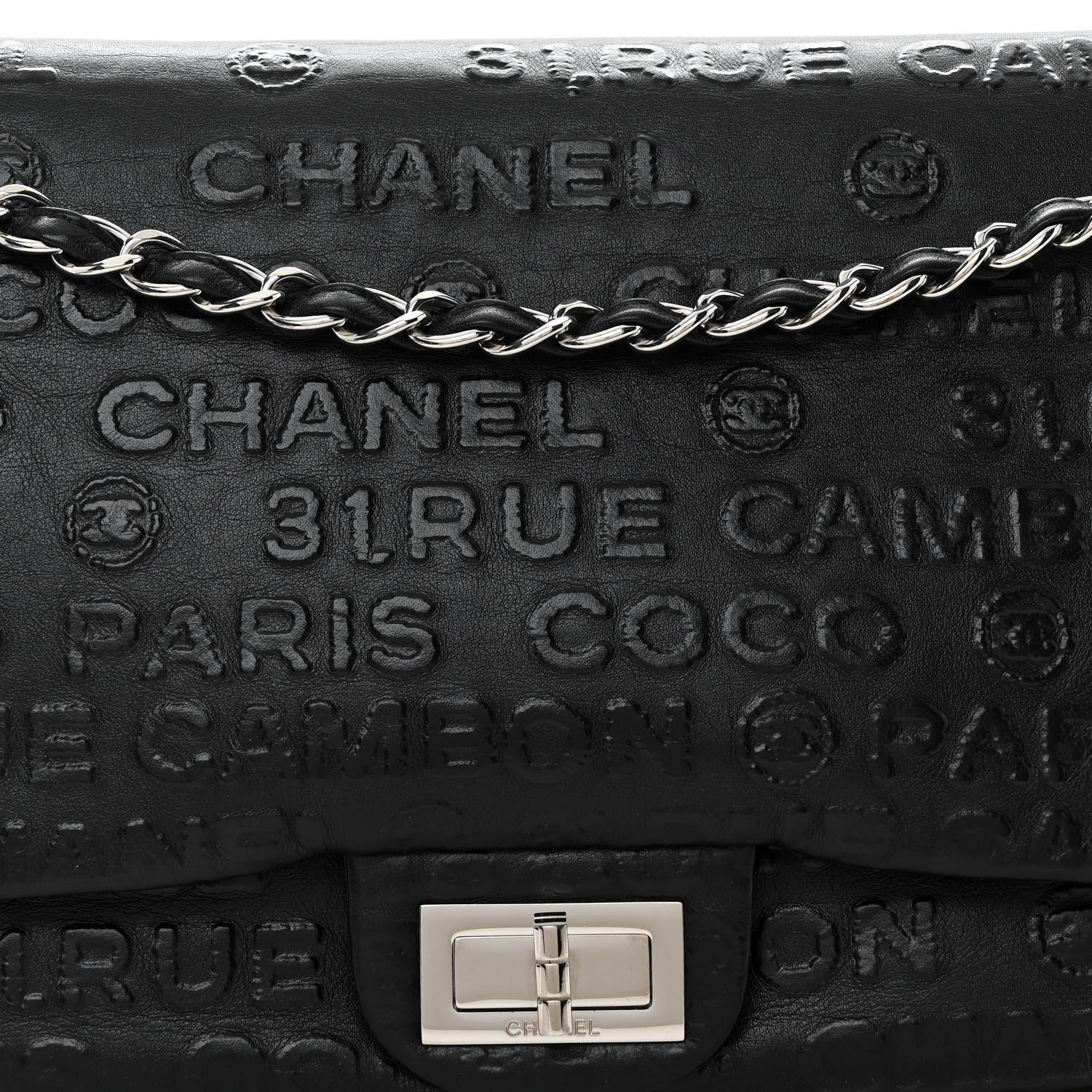 Chanel Calfskin Unlimited Jumbo Double Flap Black 8 of 10
