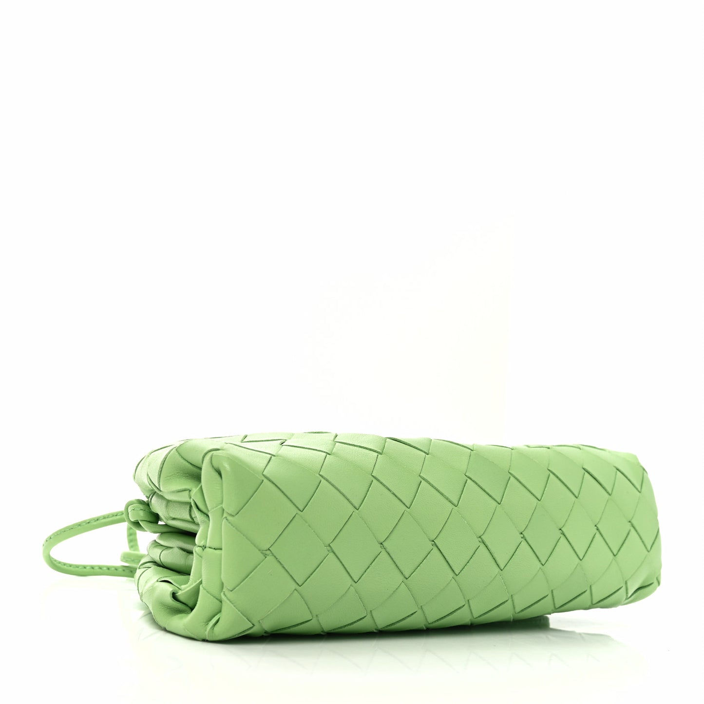 Nappa Intrecciato The Mini Pouch Pistachio