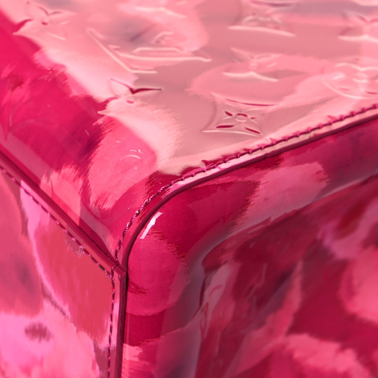 Louis Vuitton Vernis Ikat Catalina NS Bag Rose Indien 12 of 12