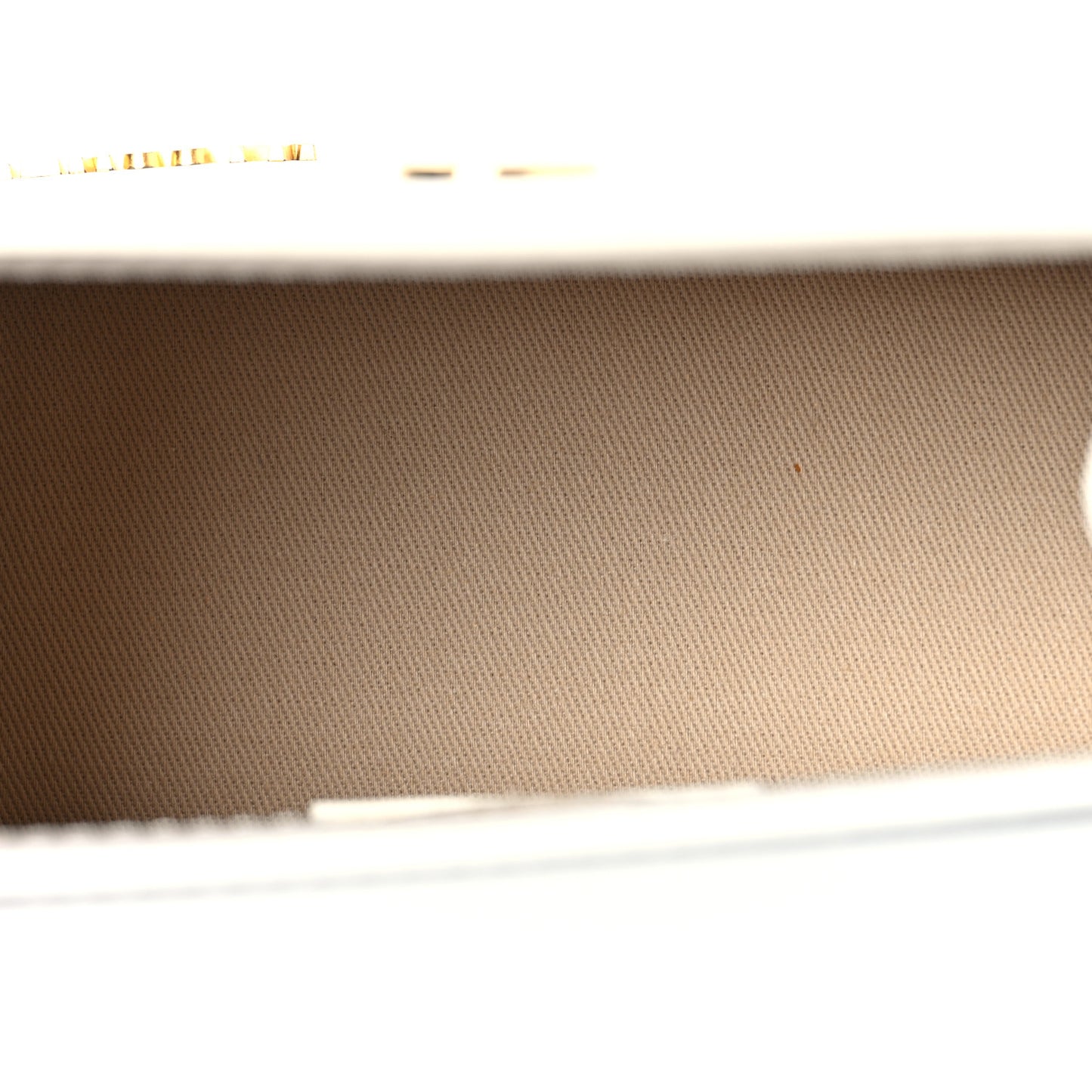 Smooth Calfskin Le Chiquito Moyen White