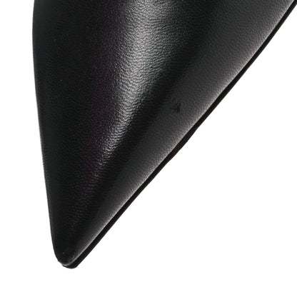 Christian Louboutin Calfskin Condora Sling 100 Pumps 37 Black 7 of 8