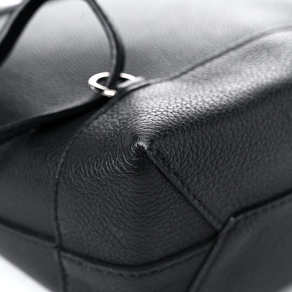 Louis Vuitton Calfskin Lockme Mini Backpack Black 8 of 14