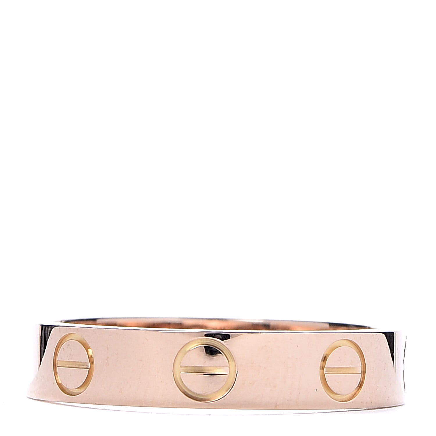 Cartier 18K Pink Gold 3.5mm LOVE Wedding Band Ring 49 4.75 1 of 4