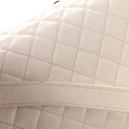 Chanel Caviar Quilted New Medium Boy Flap White 13 of 14