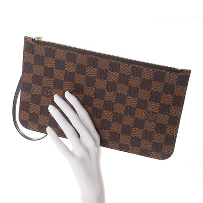Louis Vuitton Damier Ebene Neverfull MM GM Pochette 2 of 7
