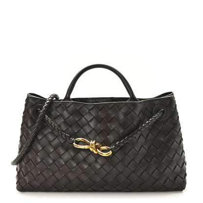Bottega Veneta Nappa Intrecciato Small East West Andiamo Shoulder Bag Fondant 1 of 9